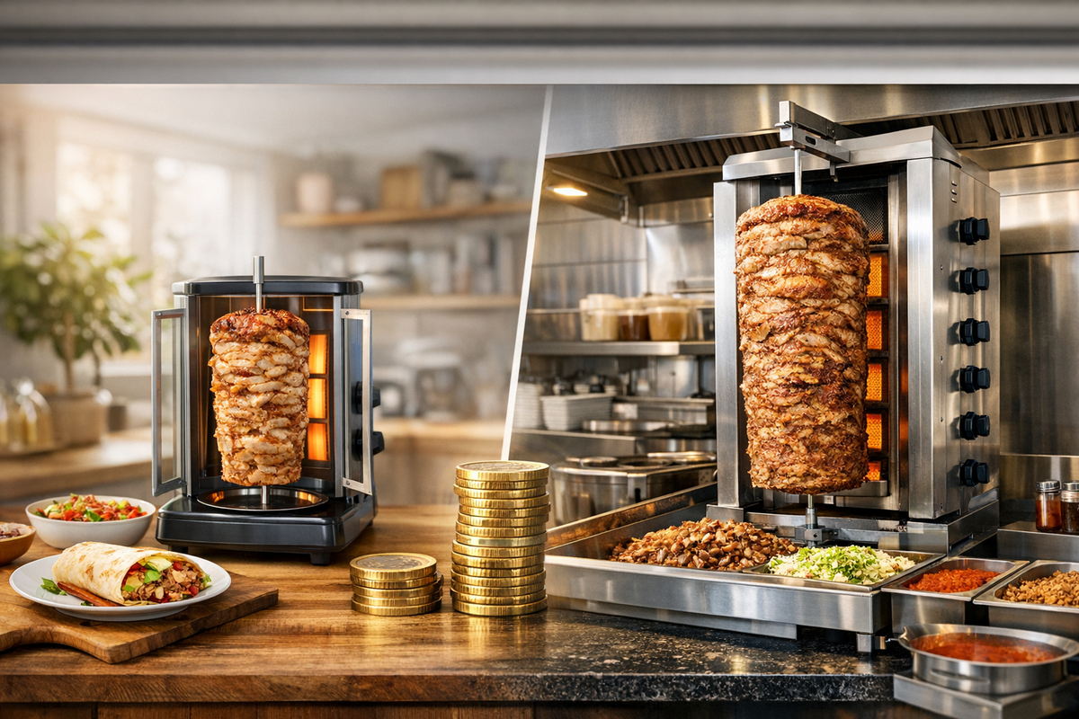 Coût d'une broche de kebab