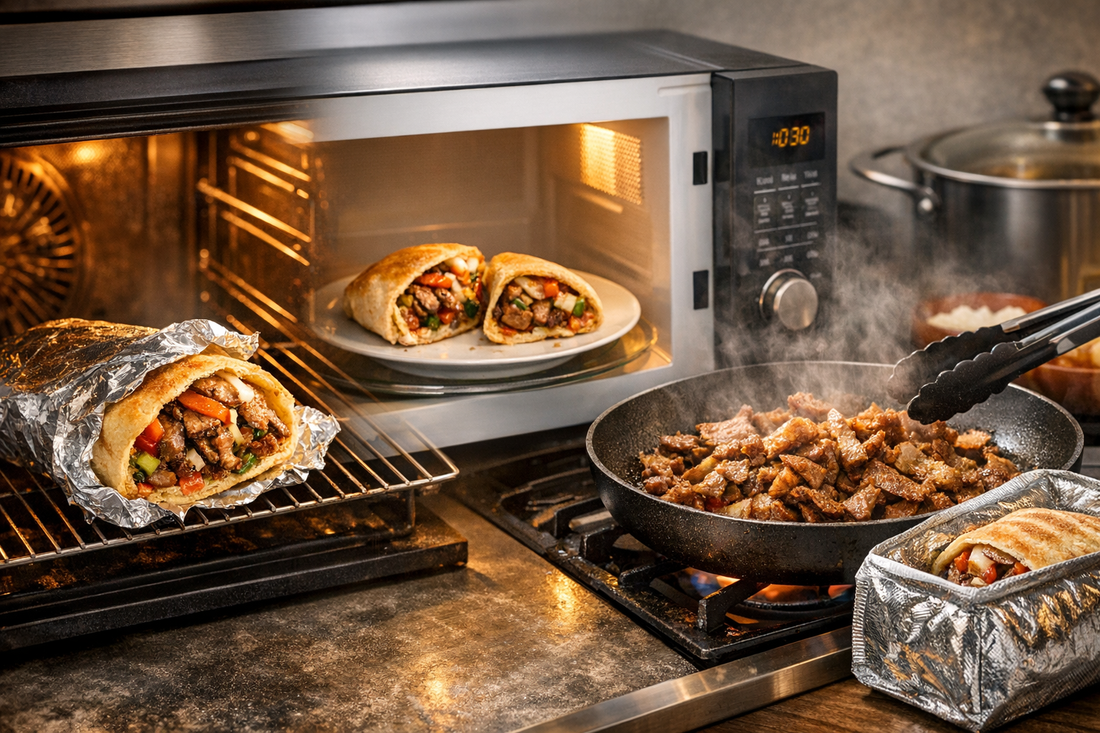 Réchauffage du kebab