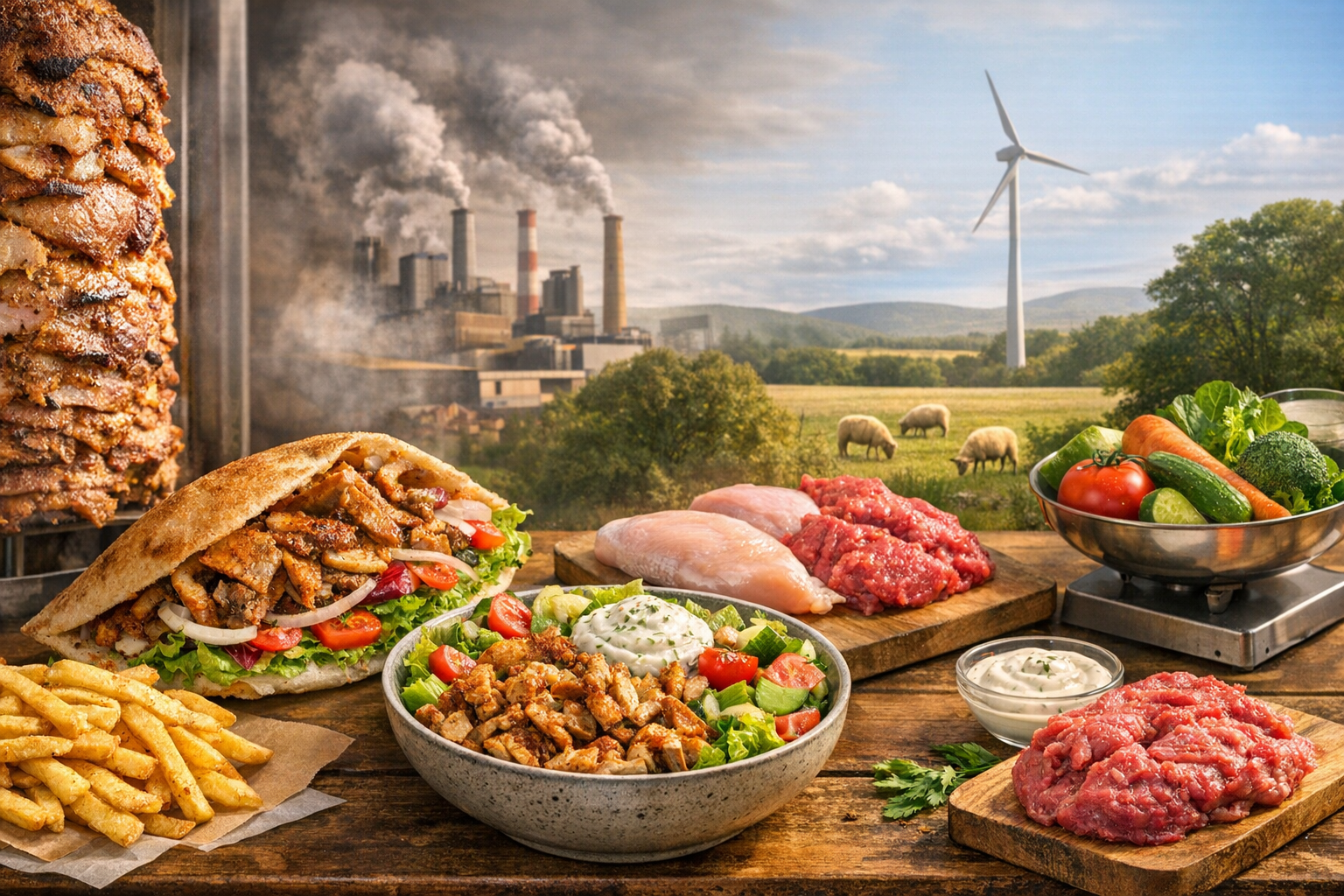 Quantité de viande dans les kebabs